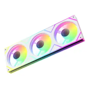 Корпусний вентилятор 120MM GAMMA F36 ARGB REVERSE BLADE білий (GAMMA-F36-WH3AM00X-GL) OCYPUS UA