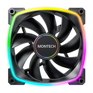 Корпусний вентилятор 140MM AX140 PWM BLACK MONTECH UA