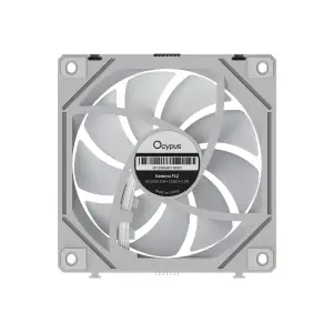 Корпусний вентилятор 120MM GAMMA F12 ARGB REVERSE BLADE білий (GAMMA-F12-WH1AM01U-GL) OCYPUS UA