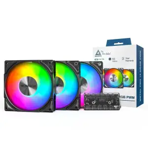 Корпусний вентилятор 120MM METAL PRO 12 METAL PRO 12 (B31) MONTECH UA