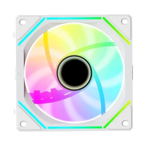 Набір із трьох вентиляторів для корпусу 120MM GAMMA F12 UNI WH ARGB REVERSE BLADE 3 IN 1 (GAMMA-F12-WH3AM01U-GL) OCYPUS UA