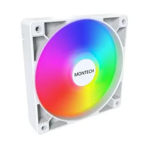 Набір із трьох вентиляторів для корпусу 120MM GF120 V2 ARGB PWM 3I1(W) MONTECH UA