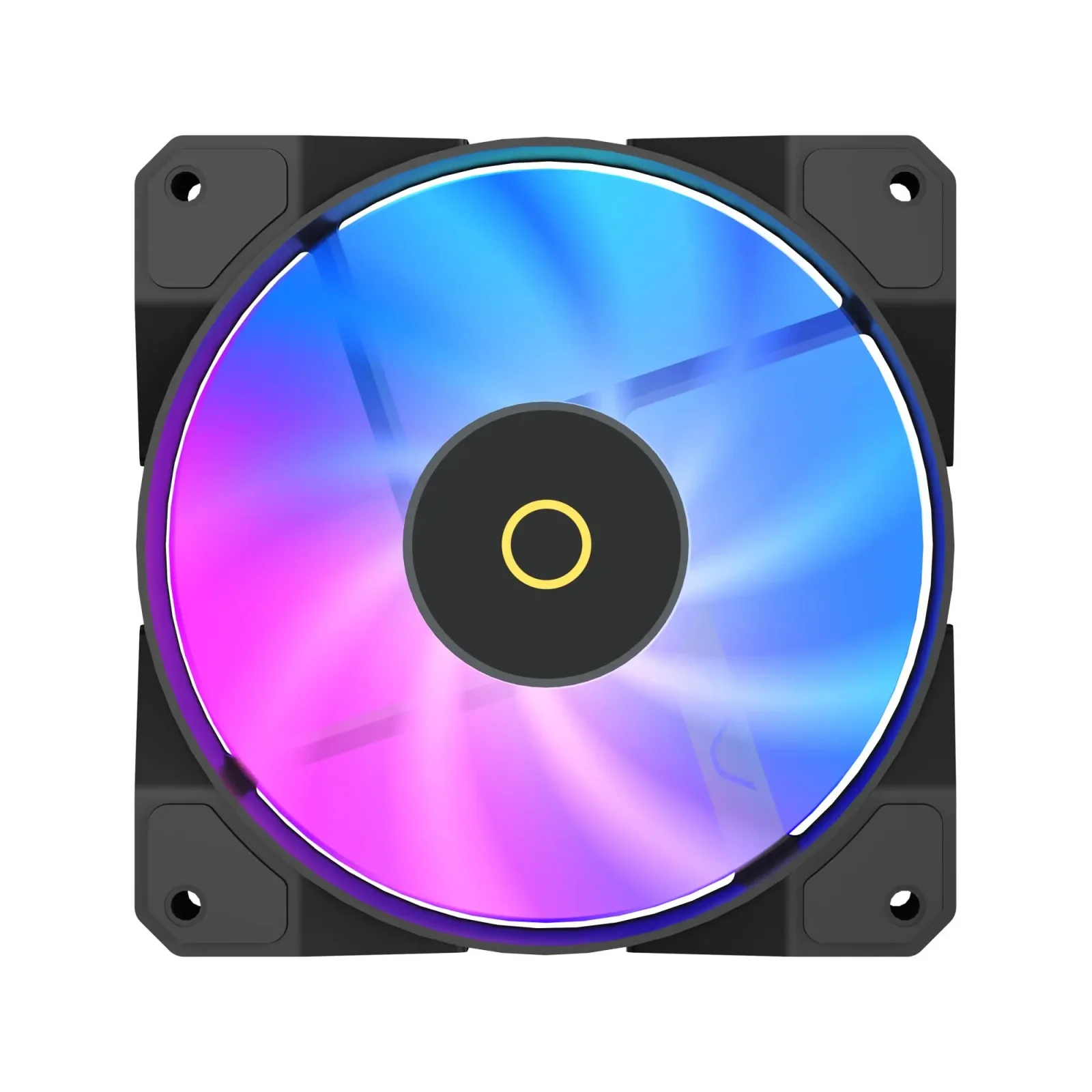 Корпусний вентилятор 120MM BETA F12 BK ARGB REVERSE BLADE (BETA-F12-BK1AM01X-GL) OCYPUS UA