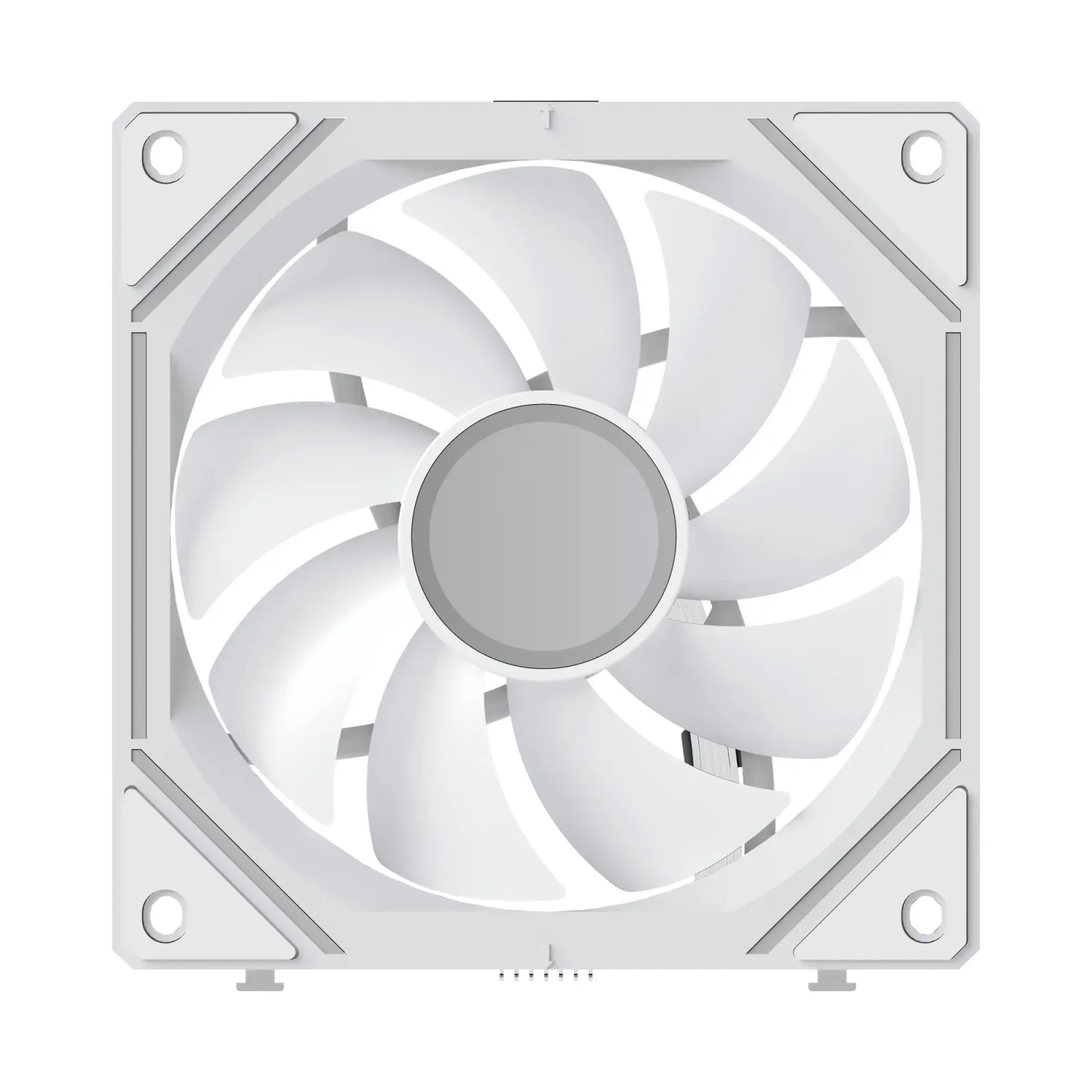 Набір із трьох вентиляторів для корпусу 120MM GAMMA F12 UNI WH ARGB 3 IN 1 (GAMMA-F12-WH3AM00U-GL) OCYPUS UA