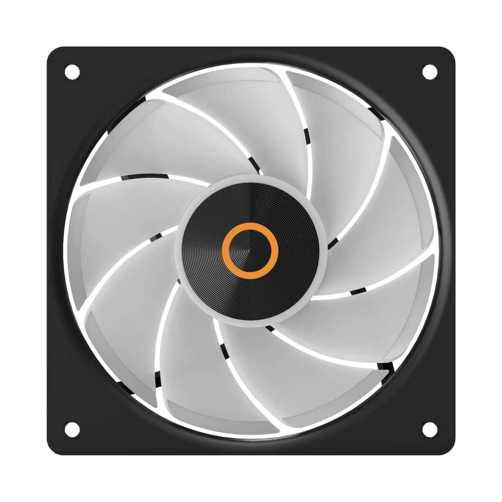 Корпусний вентилятор GAMMA F12 ELITE BK ARGB REVERSE BLADE (GAMMA-F12-BK1AM01E-GL) OCYPUS UA