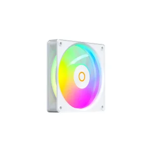 Корпусний вентилятор 120MM GAMMA F12 ELITE WH ARGB (GAMMA-F12-WH1AM00E-GL) OCYPUS UA