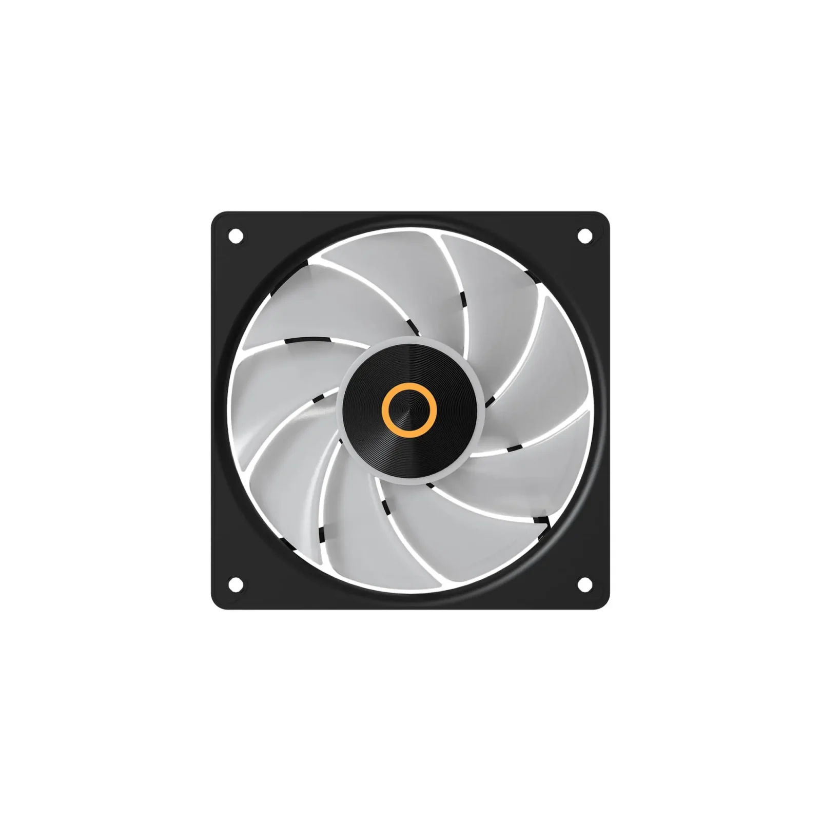 Корпусний вентилятор 120MM GAMMA F12 ELITE BK ARGB (GAMMA-F12-BK1AM00E-GL) OCYPUS UA