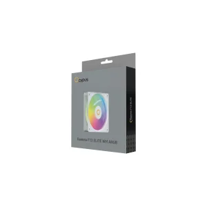 Корпусний вентилятор 120MM GAMMA F12 ELITE WH ARGB (GAMMA-F12-WH1AM00E-GL) OCYPUS UA