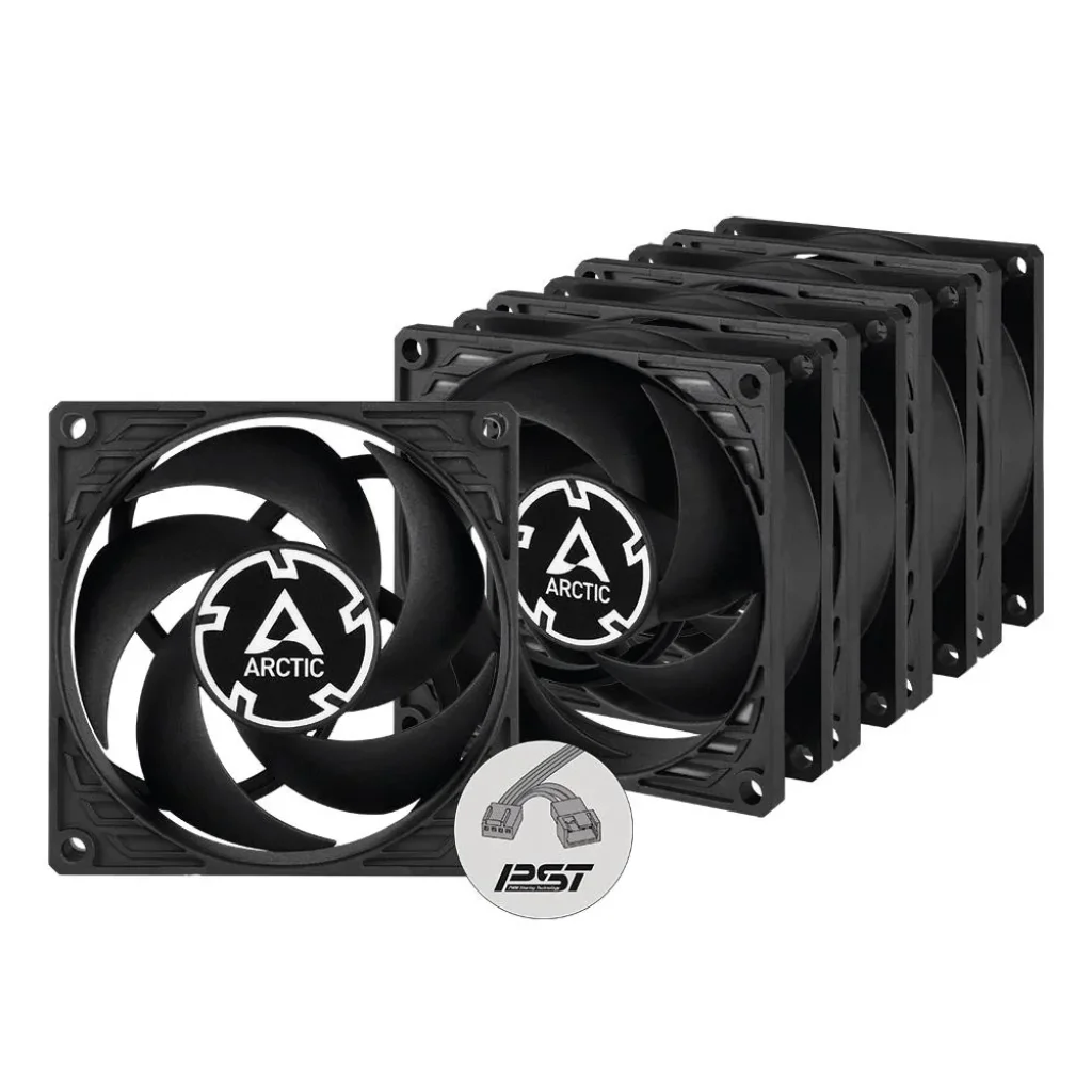 Набір корпусних вентиляторів 80MM 5PCS ACFAN00154A ARCTIC UA