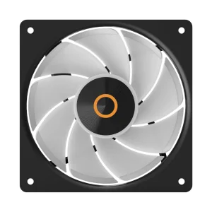 Набір із трьох вентиляторів для корпусу 120MM GAMMA F12 ELITE BK ARGB REVERSE BLADE 3 IN 1 (GAMMA-F12-BK3AM01E-GL) OCYPUS UA