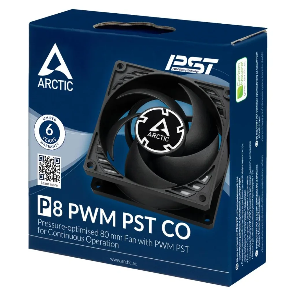 Корпусний вентилятор 80MM P8 PWM PST CO ACFAN00151A ARCTIC UA