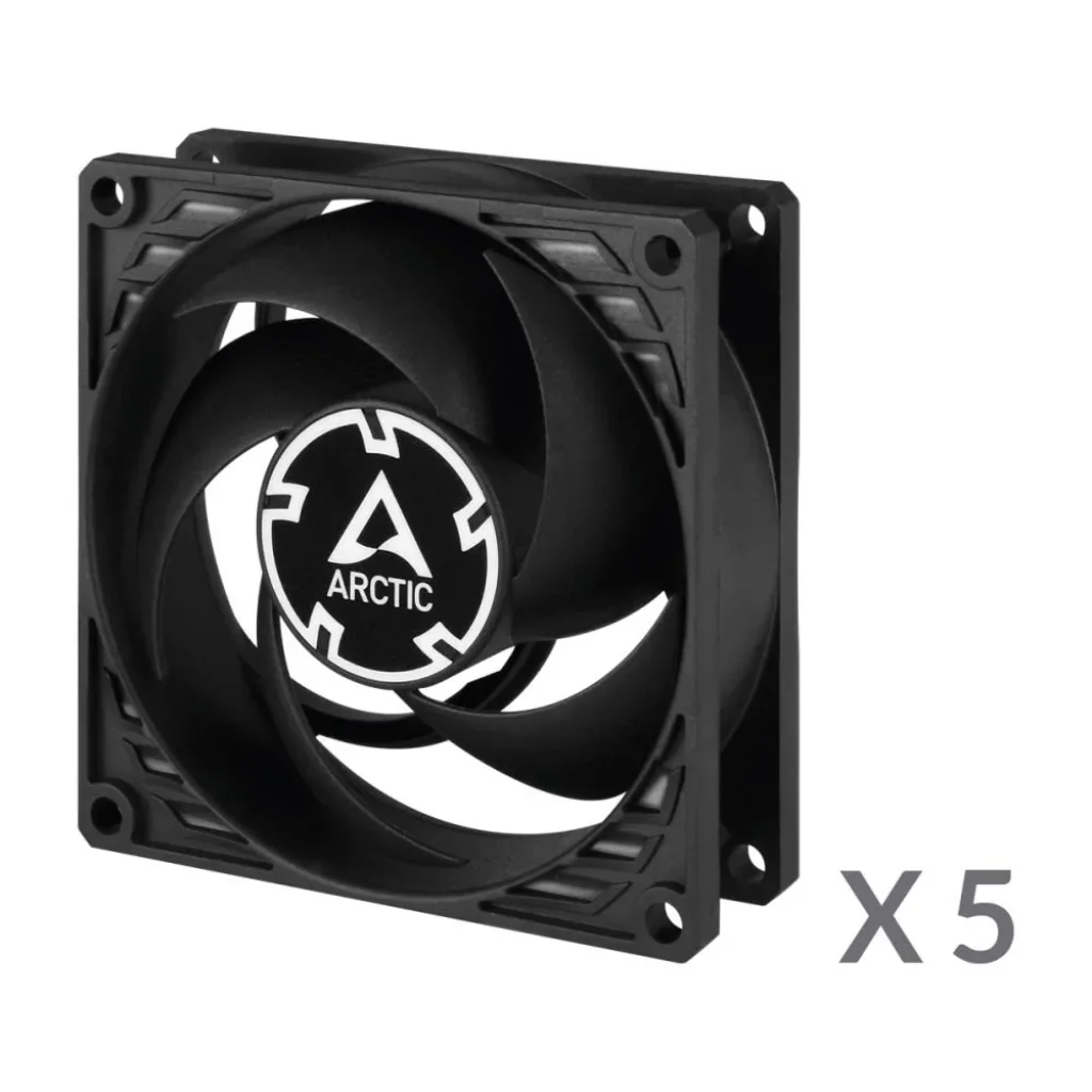 Набір корпусних вентиляторів 80MM 5PCS ACFAN00154A ARCTIC UA