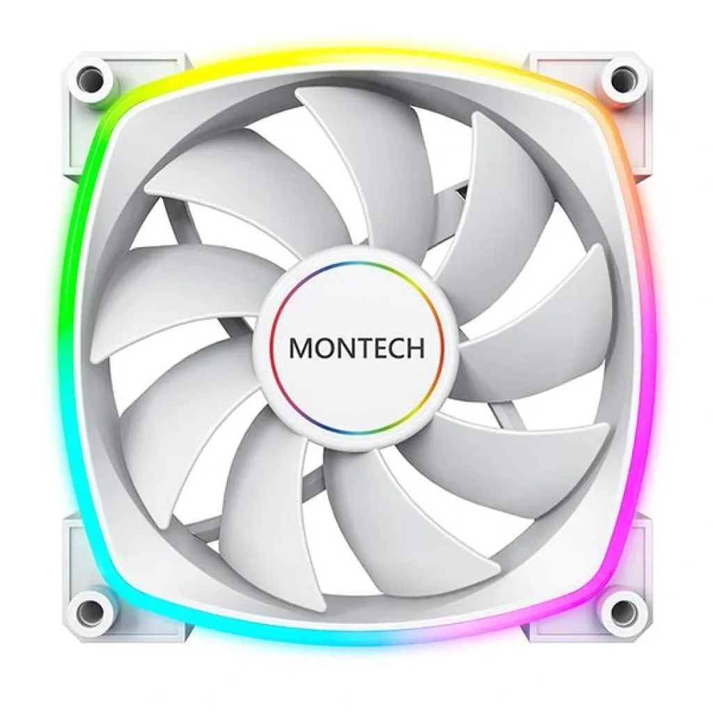Корпусний вентилятор 140MM AX140 PWM WHITE MONTECH UA