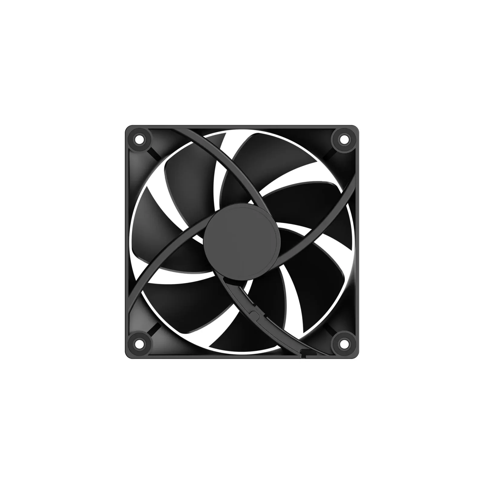 Корпусний вентилятор 120MM DELTA F12 BK (DELTA-F12-BK1NM00X-GL) OCYPUS UA