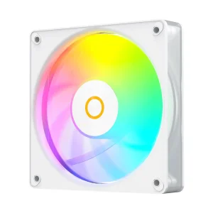 Набір із трьох вентиляторів для корпусу 120MM GAMMA F12 ELITE WH ARGB 3 IN 1 (GAMMA-F12-WH3AM00E-GL) OCYPUS UA