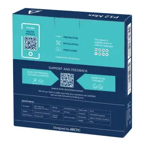 Корпусний вентилятор 120MM P12 MAX ACFAN00280A ARCTIC UA