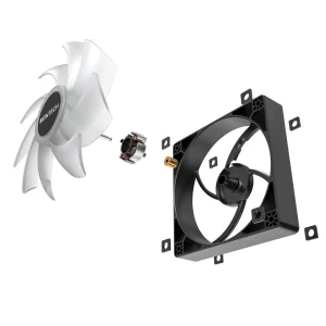 Корпусний вентилятор 120MM GF120 PWM BLACK MONTECH UA