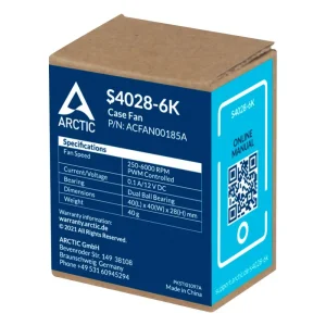 Корпусний вентилятор 40MM S4028-6K ACFAN00185A ARCTIC UA
