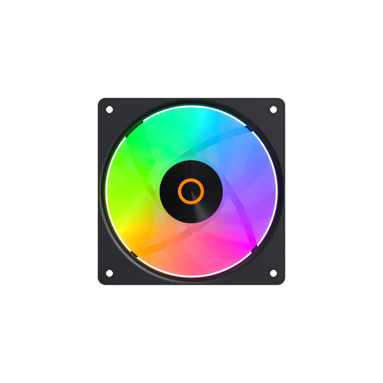 Корпусний вентилятор 120MM GAMMA F12 ELITE BK ARGB (GAMMA-F12-BK1AM00E-GL) OCYPUS UA