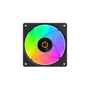 Корпусний вентилятор 120MM GAMMA F12 ELITE BK ARGB (GAMMA-F12-BK1AM00E-GL) OCYPUS UA