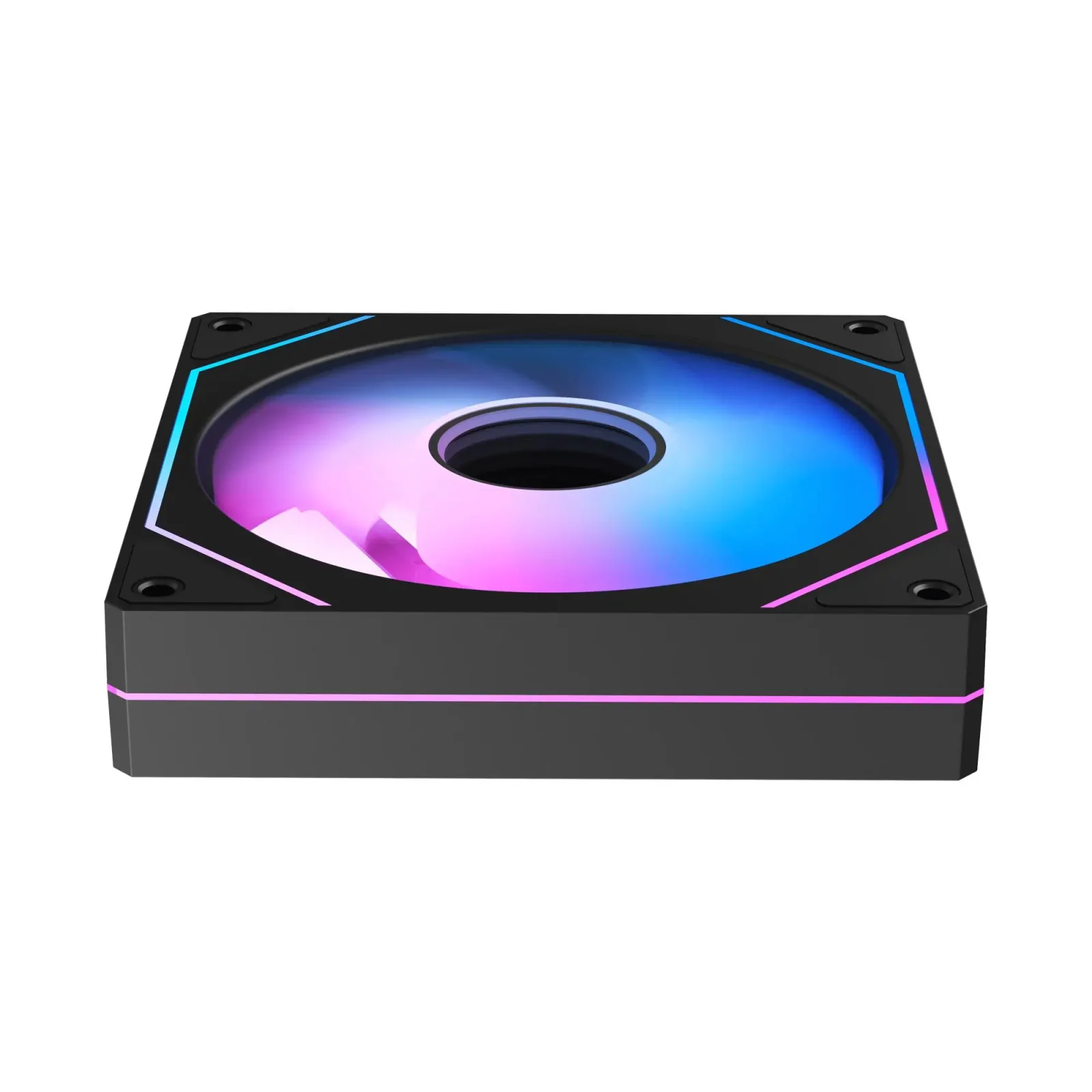 Корпусний вентилятор 120MM GAMMA F12 BK ARGB (GAMMA-F12-BK1AM00X-GL) OCYPUS UA