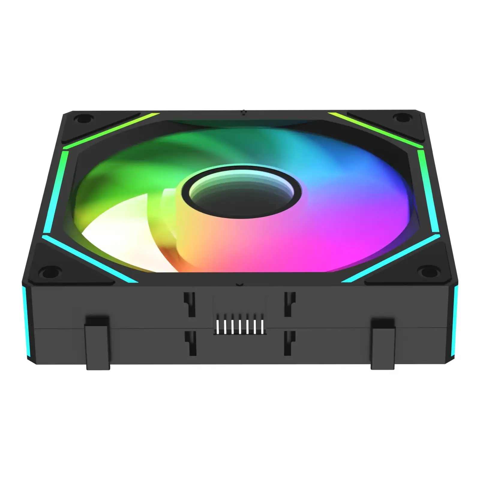 Корпусний вентилятор 120MM GAMMA F12 UNI ARGB чорний (GAMMA-F12-BK1AM01U-GL) OCYPUS UA