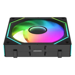 Корпусний вентилятор 120MM GAMMA F12 UNI ARGB чорний (GAMMA-F12-BK1AM01U-GL) OCYPUS UA
