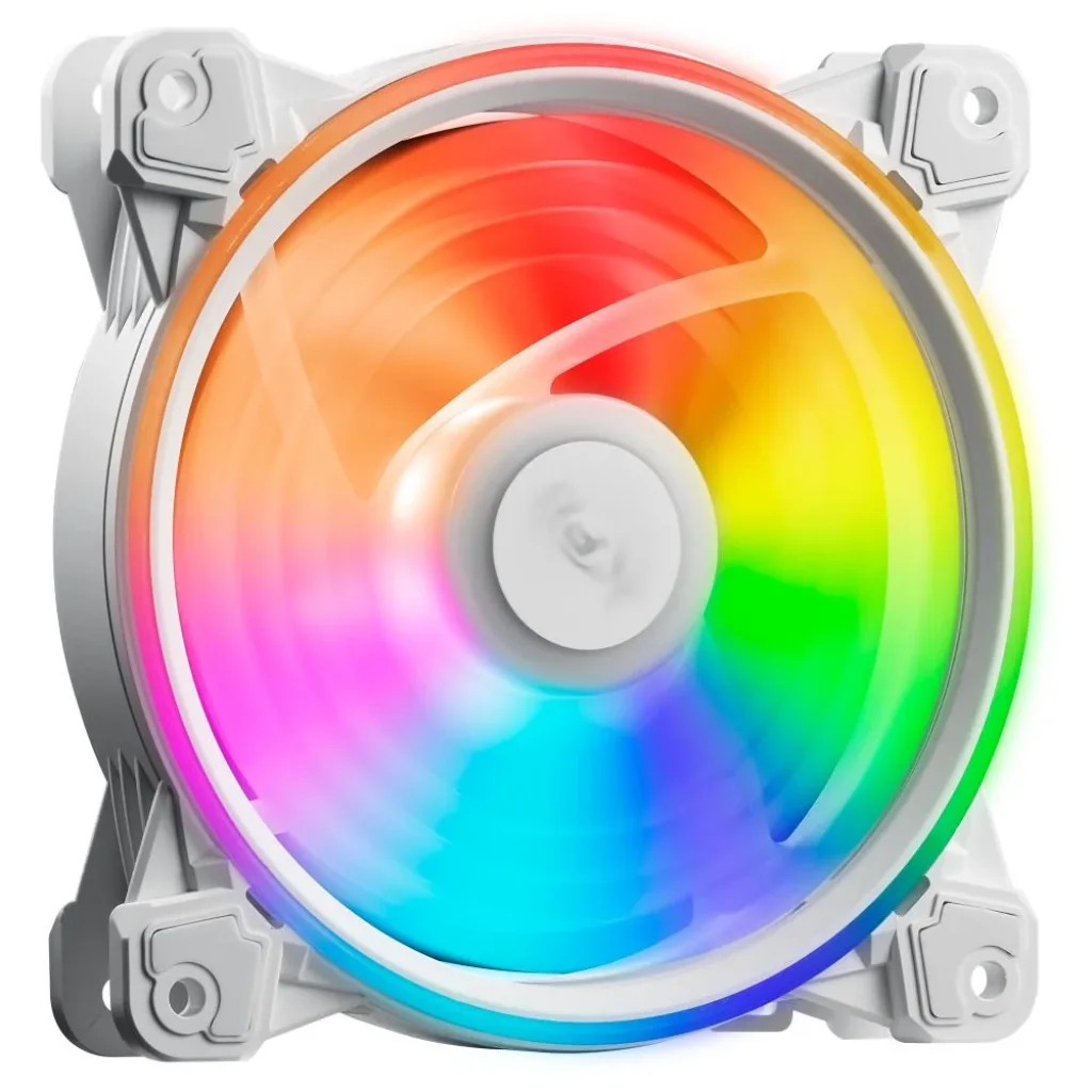 Корпусний вентилятор 120MM ARGB PWM HURRICANE120ARGBPWM-WHCWW ADATA UA