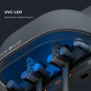 Стерилізатор для зубних щіток Oclean S1 Toothbrush Sanitizer Grey NEW (6970810552645) UA