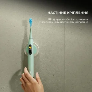 Електрична зубна щітка Oclean X Ultra Set Electric Toothbrush Green (6970810553505) UA