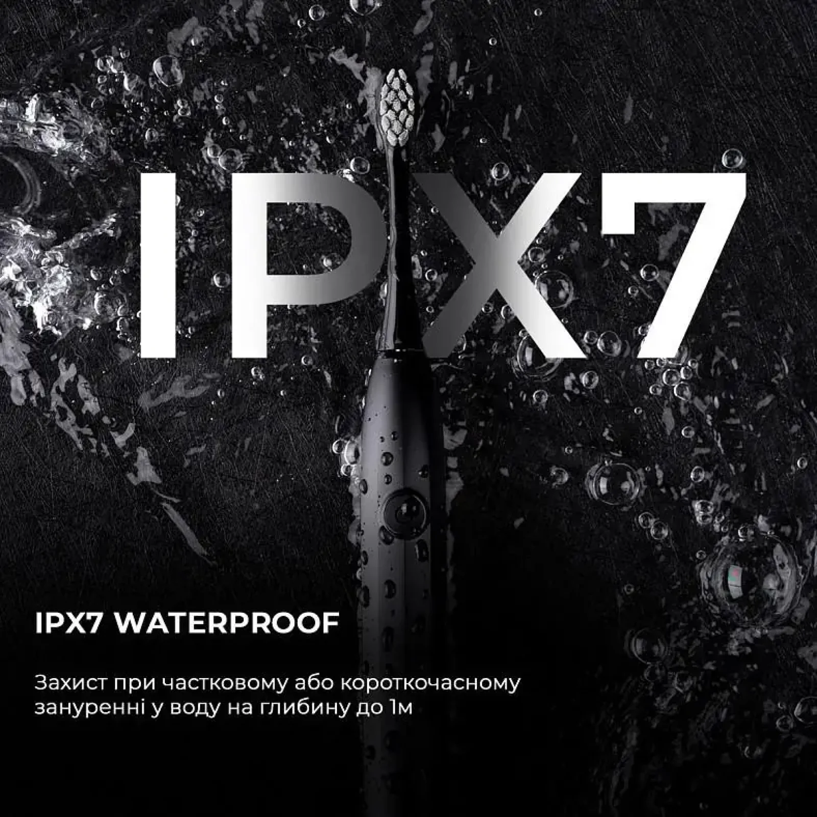 Електрична зубна щітка Oclean Endurance Eco Electric Toothbrush Black (6970810553321) UA