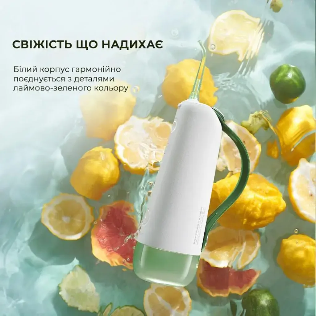 Іригатор Oclean W10 Green NEW-2 NOZZLES (6970810555745) UA
