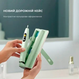 Електрична зубна щітка Oclean X Ultra Set Electric Toothbrush Green (6970810553505) UA