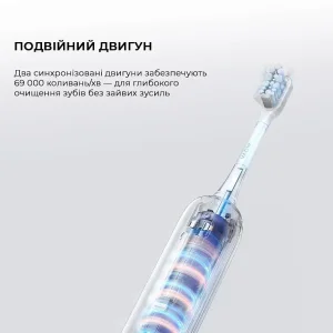 Електрична зубна щітка Mova Fresh Pro Black (ATB15A-BK) UA