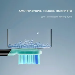 Насадка Oclean Ultra Gum Care Brush Head 2psc UG02 B02 Black (6970810553567) UA