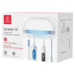 Стерилізатор для зубних щіток Oclean S1 Toothbrush Sanitizer White NEW (6970810552638) UA