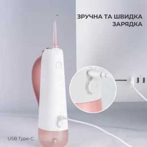 Іригатор Oclean W10 Pink NEW-2 NOZZLES (6970810555752) UA