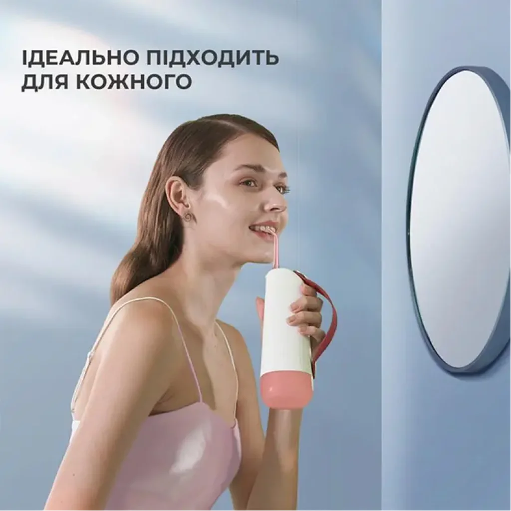 Іригатор Oclean W10 Pink NEW-2 NOZZLES (6970810555752) UA