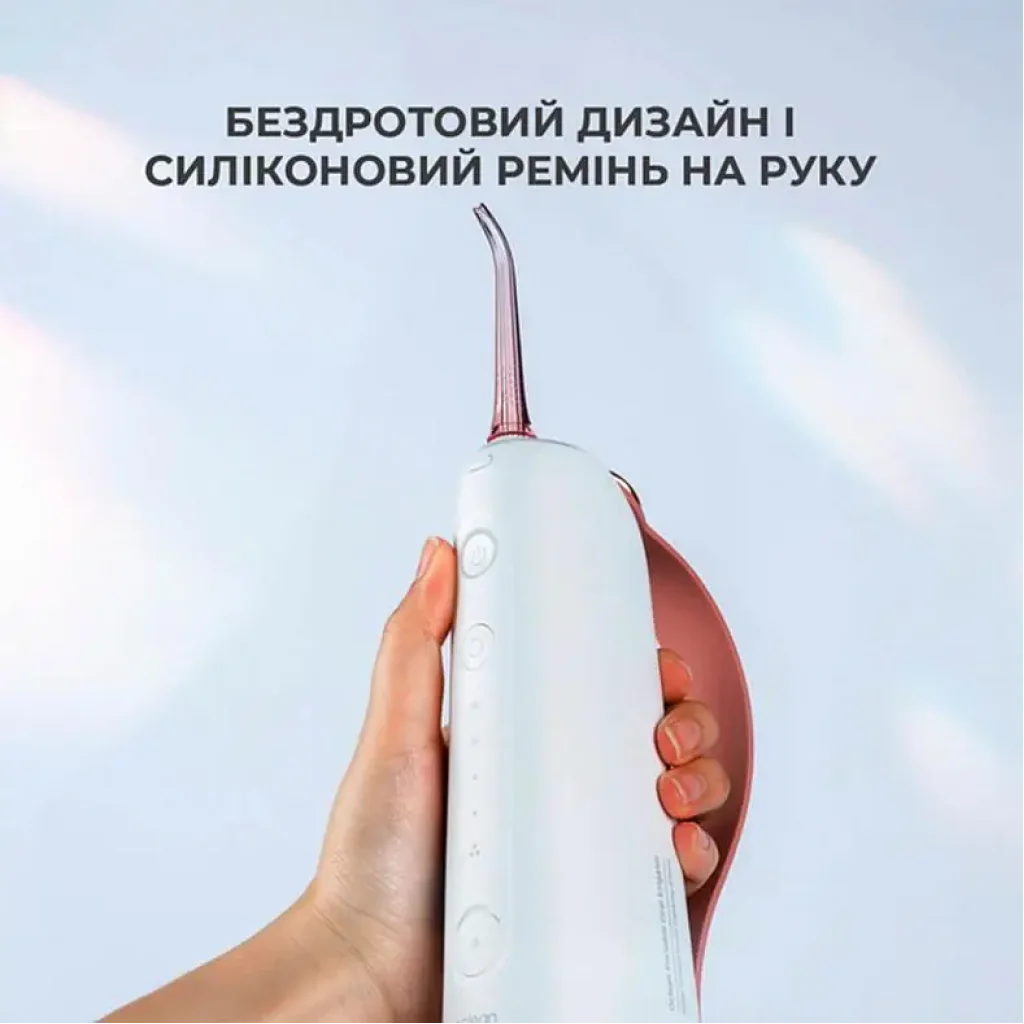 Іригатор Oclean W10 Pink NEW-2 NOZZLES (6970810555752) UA