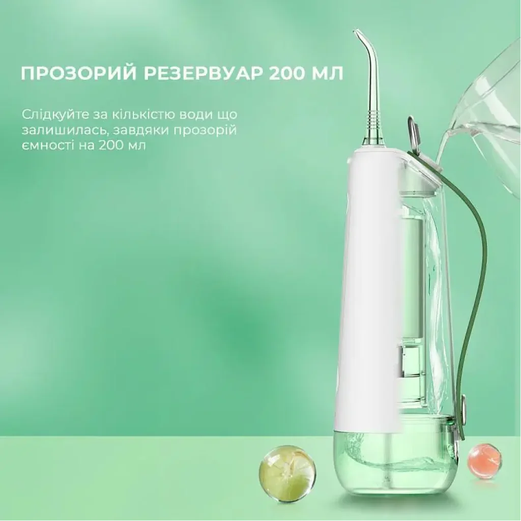 Іригатор Oclean W10 Green NEW-2 NOZZLES (6970810555745) UA