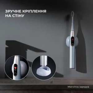 Електрична зубна щітка Oclean X Pro Digital Dark Electric Toothbrush Blue (6970810553482) UA