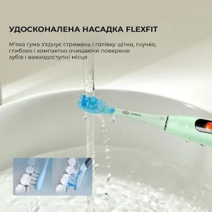 Електрична зубна щітка Oclean X Ultra Set Electric Toothbrush Green (6970810553505) UA