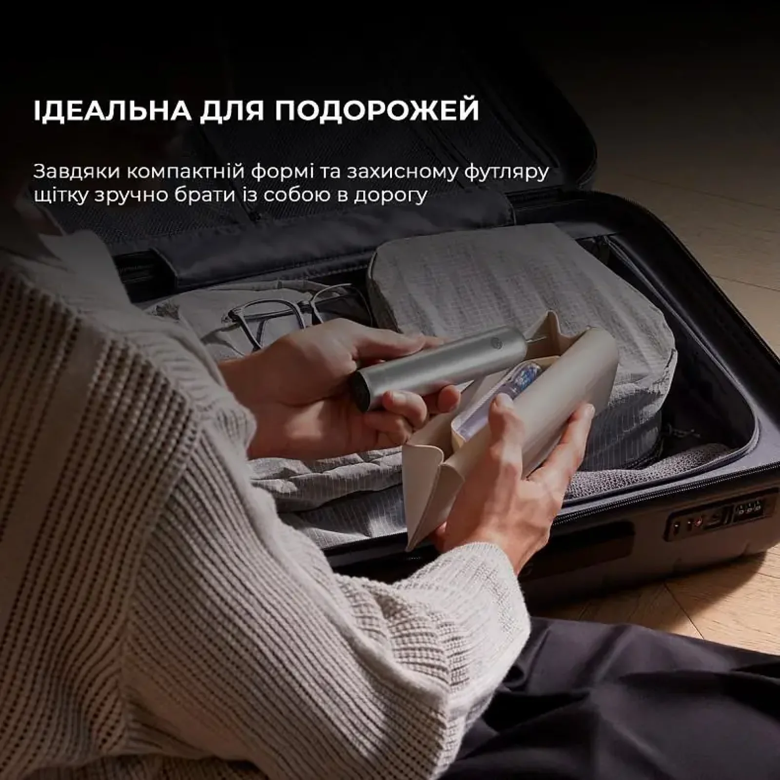 Електрична зубна щітка Mova Fresh Pro Sliver (ATB15A-SIL) UA