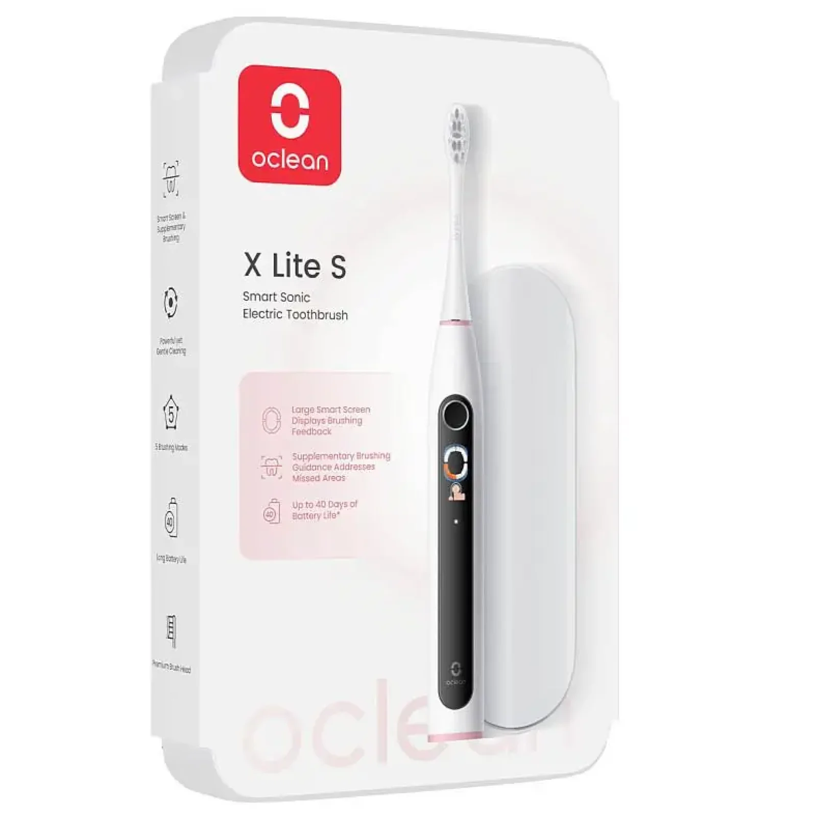 Електрична зубна щітка Oclean X Lite Set Grey (6970810556414) UA