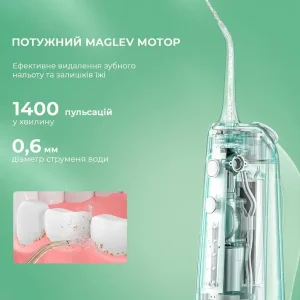 Іригатор Oclean W10 Green NEW-2 NOZZLES (6970810555745) UA