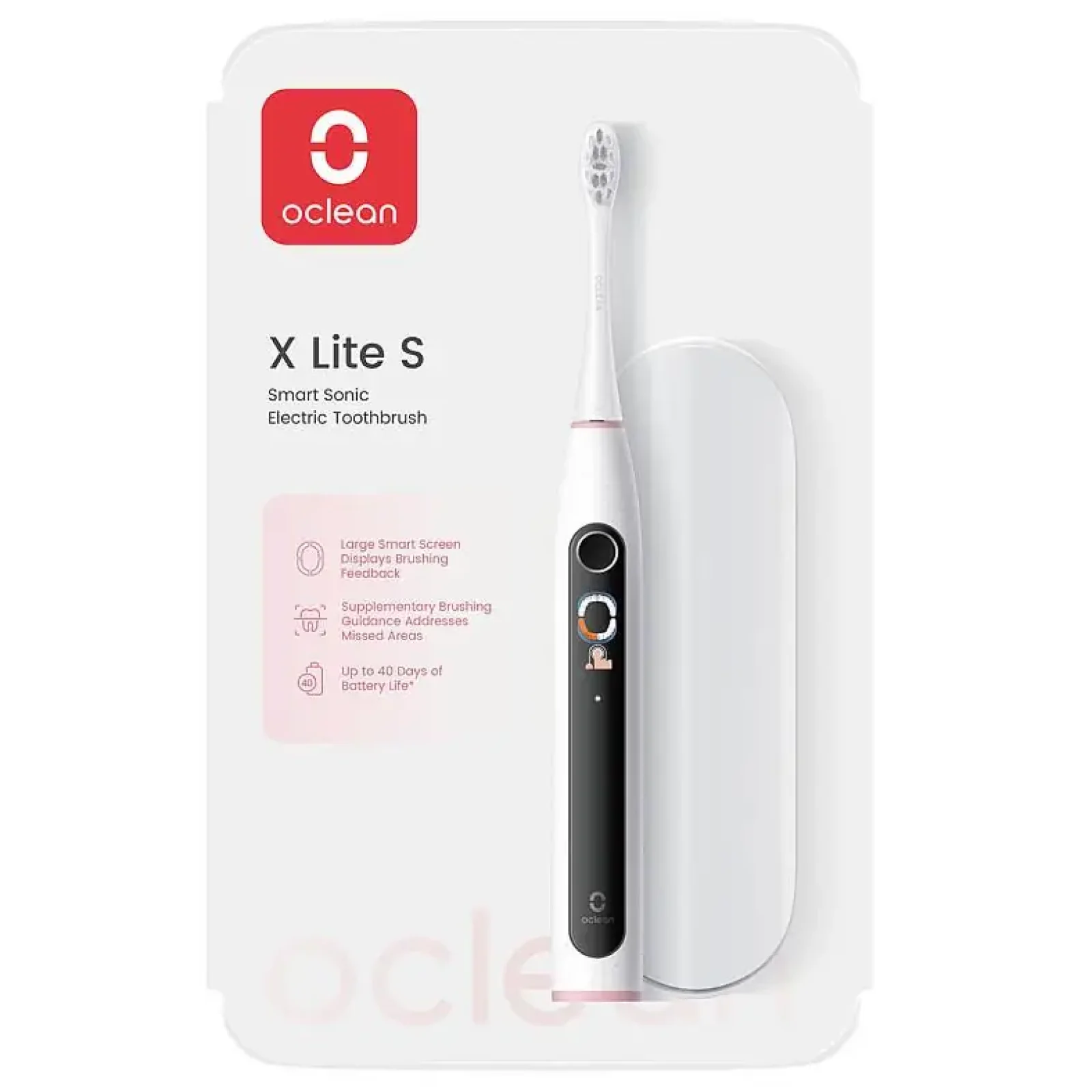Електрична зубна щітка Oclean X Lite Set Grey (6970810556414) UA