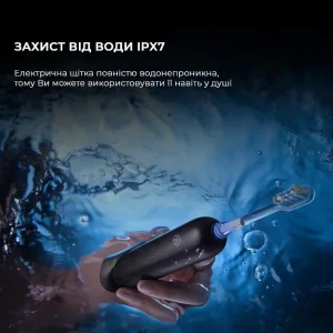 Електрична зубна щітка Mova Fresh Pro Black (ATB15A-BK) UA