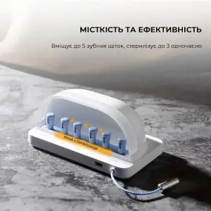 Стерилізатор для зубних щіток Oclean S1 Toothbrush Sanitizer White NEW (6970810552638) UA