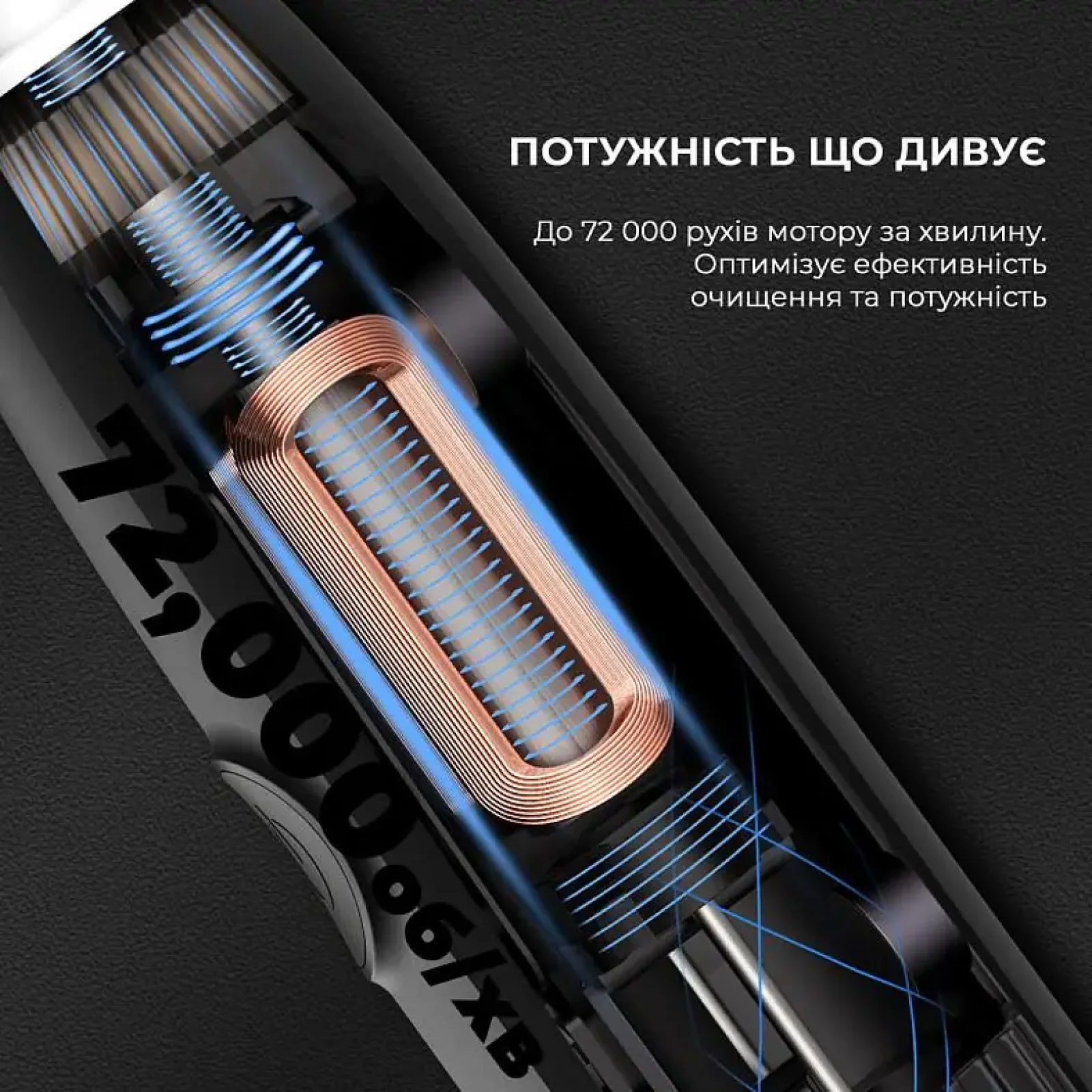 Електрична зубна щітка Oclean Endurance Eco White (6970810553338) UA