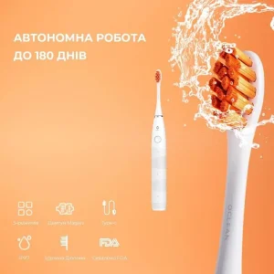 Електрична зубна щітка Oclean Flow S Sonic Electric Toothbrush - White (6970810552959) UA